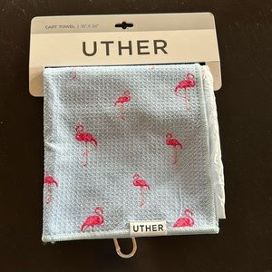 NWT UTHER Golf Cart Towel 15x24